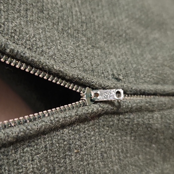 Vintage Forest Green Button-Up Midi Dress - Picture 8 of 9